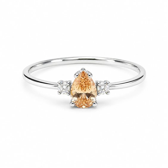 Anillo Idee Preziose dal 1987 Mujer in Oro blanco Zircone IP.AK18B/116 - IP.AK18B/116
